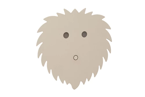 Lucide CHARLIE - Wall light Children - LED Dim. - 1x7W 2700K - Cream - turned off